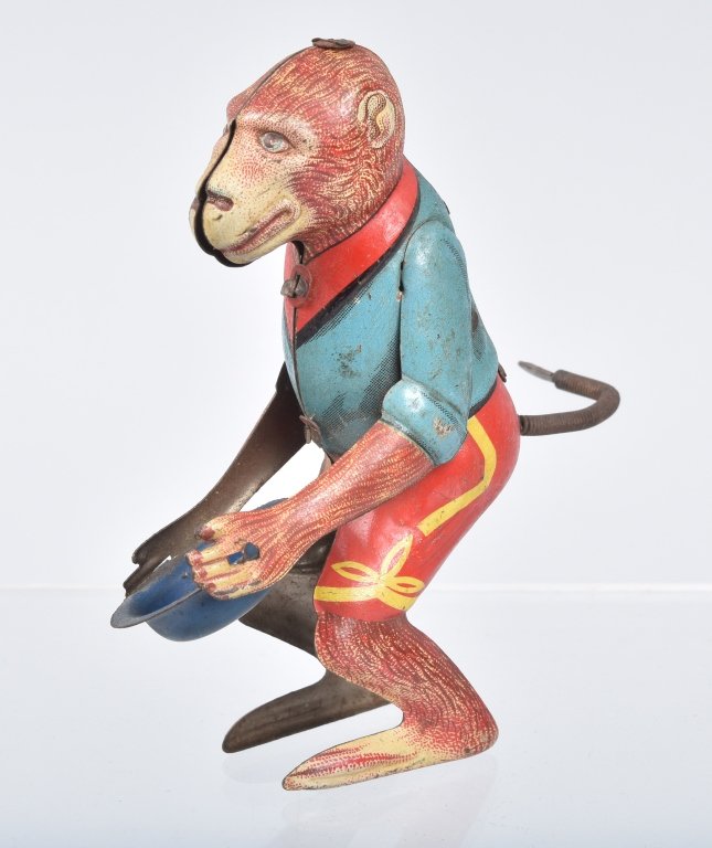 Prewar Japanese Hurdy Gurdy Monkey (1 of 3)