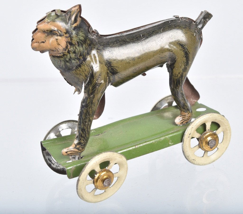 Penney Toy Monkey on Wheels (1 of 3)