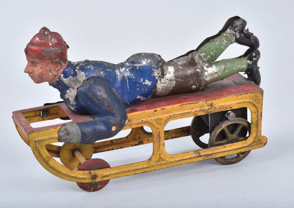 DAYTON HILLCLIMBER BOY ON SLED (1 of 4)