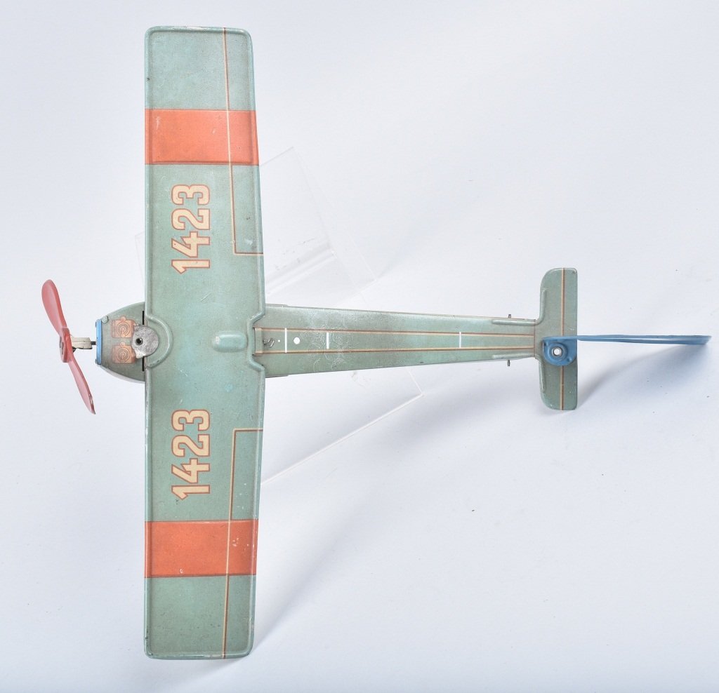 GERMAN Tin Windup 1423 AIRPLANE (1 of 5)