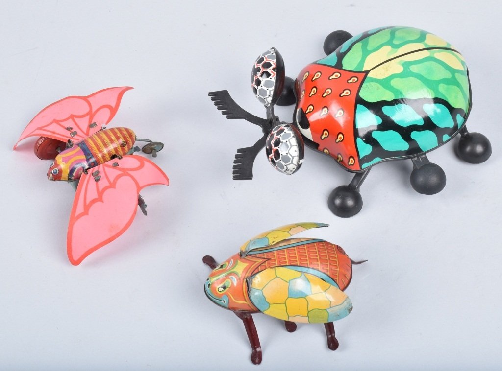 Lot of 3 JAPAN Tin Windup BUGS (1 of 4)