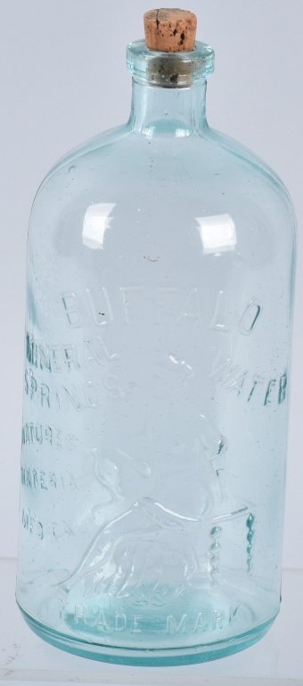 ANTIQUE BUFFALO SPRINGS WATER BOTTLE (1 of 6)