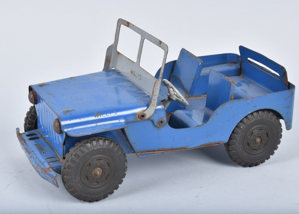 MARX Pressed Steel WILLYS JEEP (1 of 4)