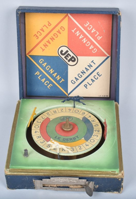JEP LE DERBY HORSE RACE Mechanical Game (1 of 5)