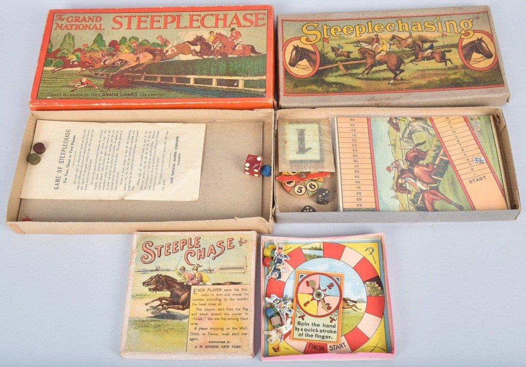 3- Early STEEPLE CHASE GAMES (1 of 4)