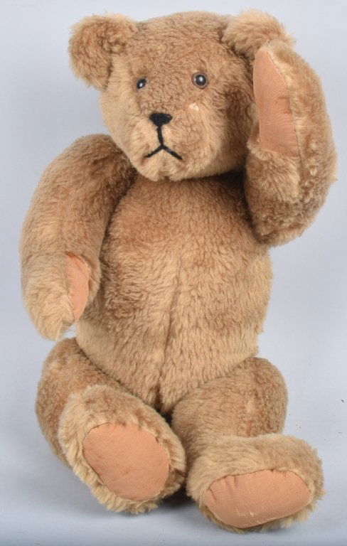 24" Early Jointed TEDDY BEAR (1 of 4)