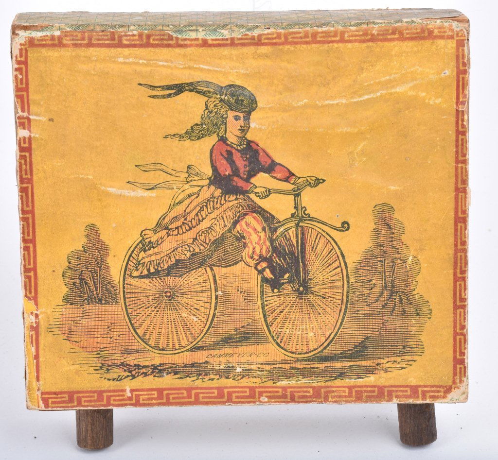 Early Paper on Wood ALPHABET SCROLL GAME (1 of 2)