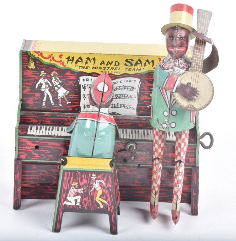 STRAUSS Tin Windup HAM & SAM BAND (1 of 3)