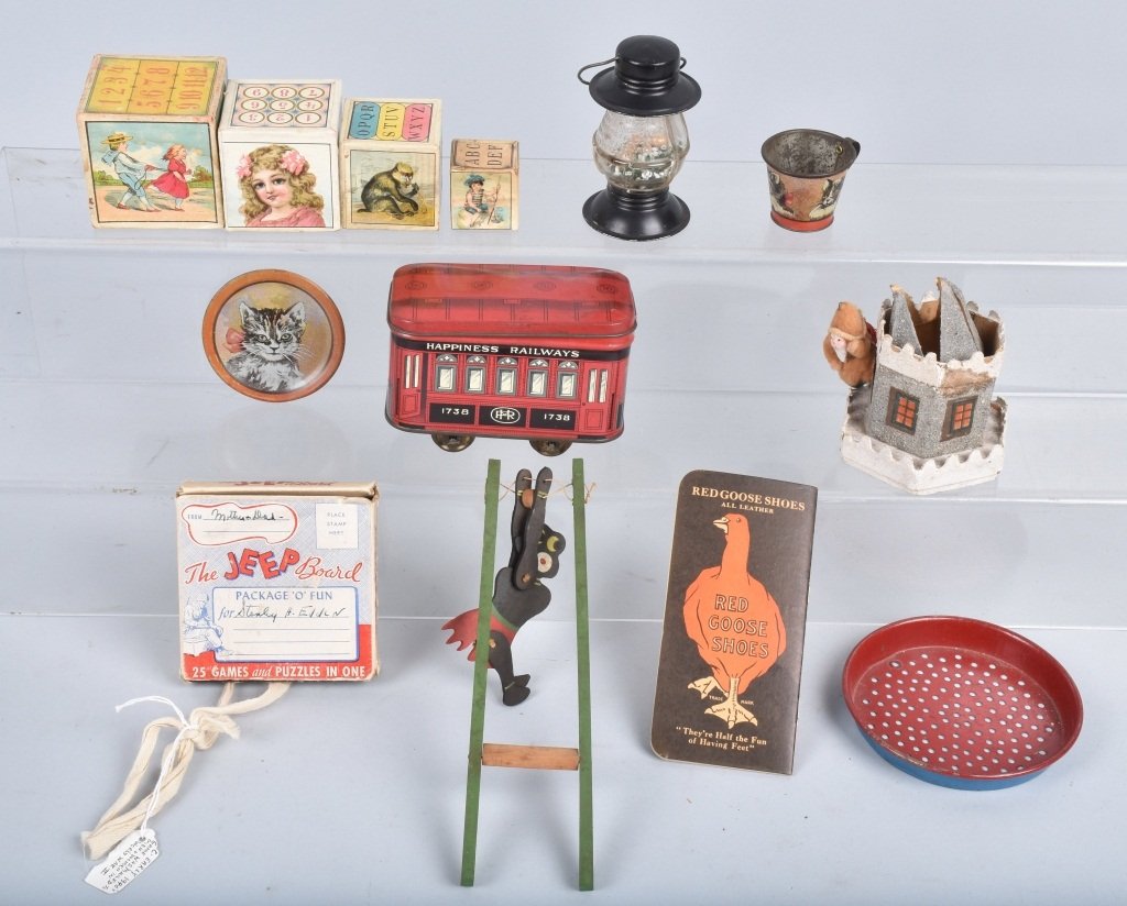 Lot of CANDY CONTAINERS, GAMES, TEA CUP, & MORE (1 of 4)