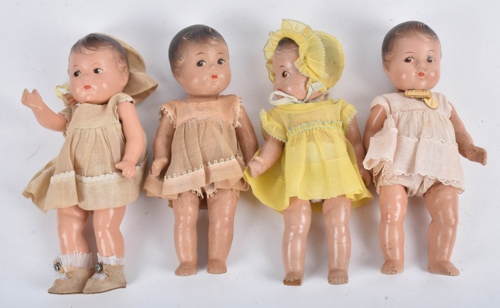 FOUR MADAME ALEXANDER DIONNE QUINTS (1 of 4)