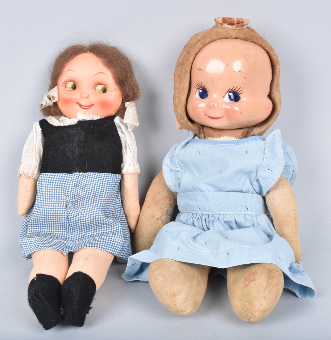 TWO CHANGING FACE DOLLS (1 of 4)