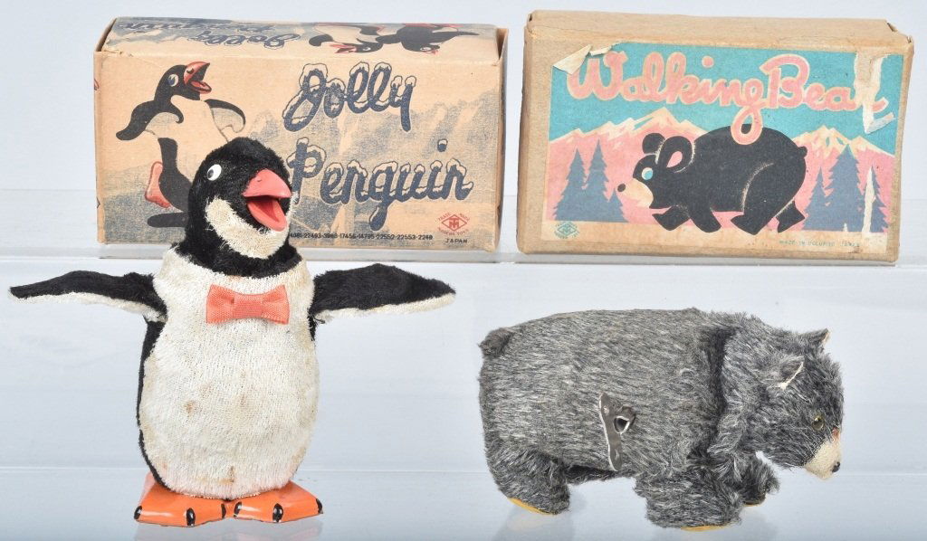 TWO BOXED JAPANESE TOYS by MASUDAYA (1 of 3)