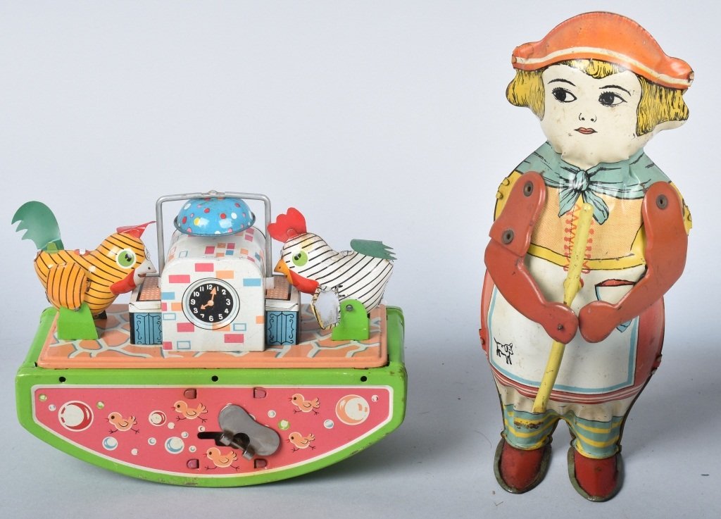 TWO TIN WINDUP TOYS (1 of 5)
