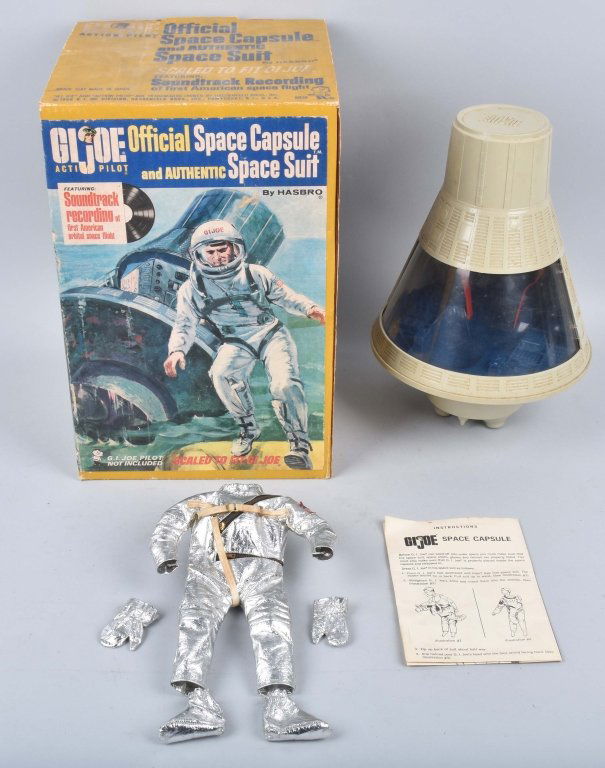 HASBRO GI JOE SPACE CAPSULE & SUIT w/ BOX (1 of 7)