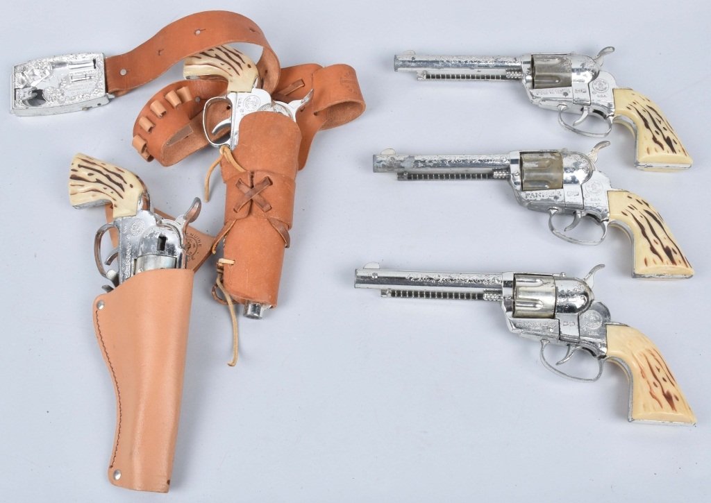 5- MATTEL FANNER 50 CAP GUNS (1 of 6)