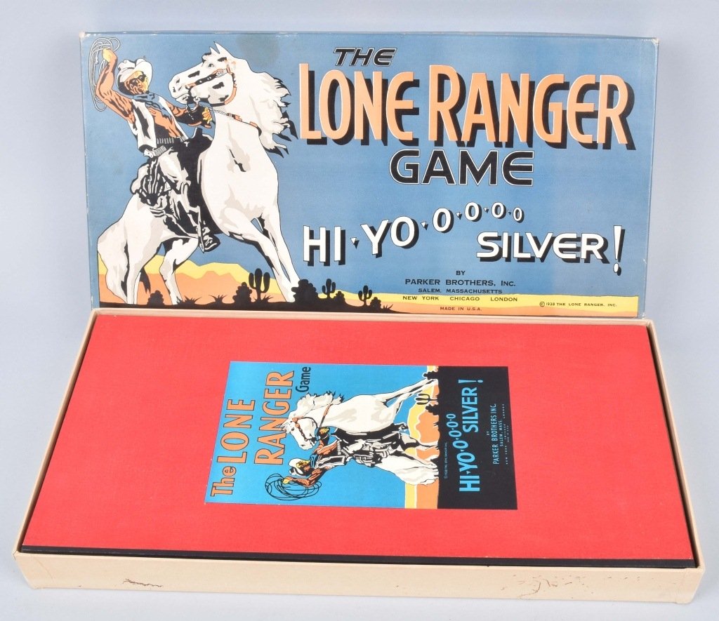 1938 LONE RANGER HI YO SILVER w/ BOX (1 of 3)