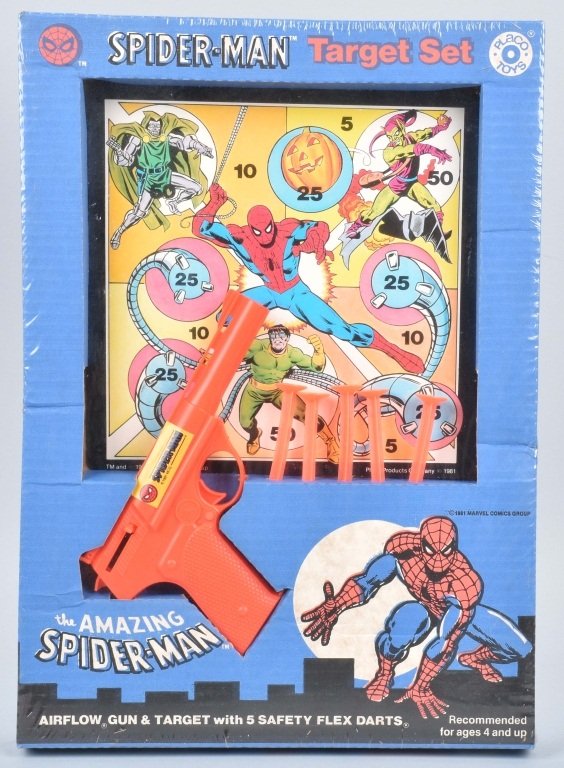 PLACO SPIDERMAN TARGET SET Sealed (1 of 5)