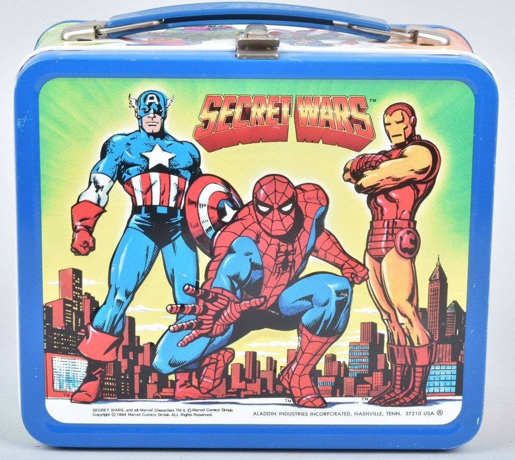 1984 ALADDIN SECRET WARS LUNCH BOX (1 of 6)