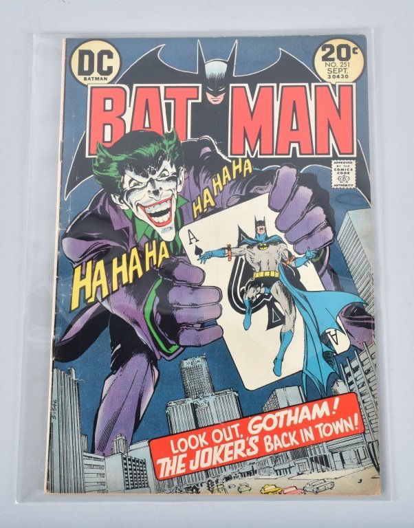 DC BATMAN #251 Classic Neal Adams Cover. FN (1 of 2)