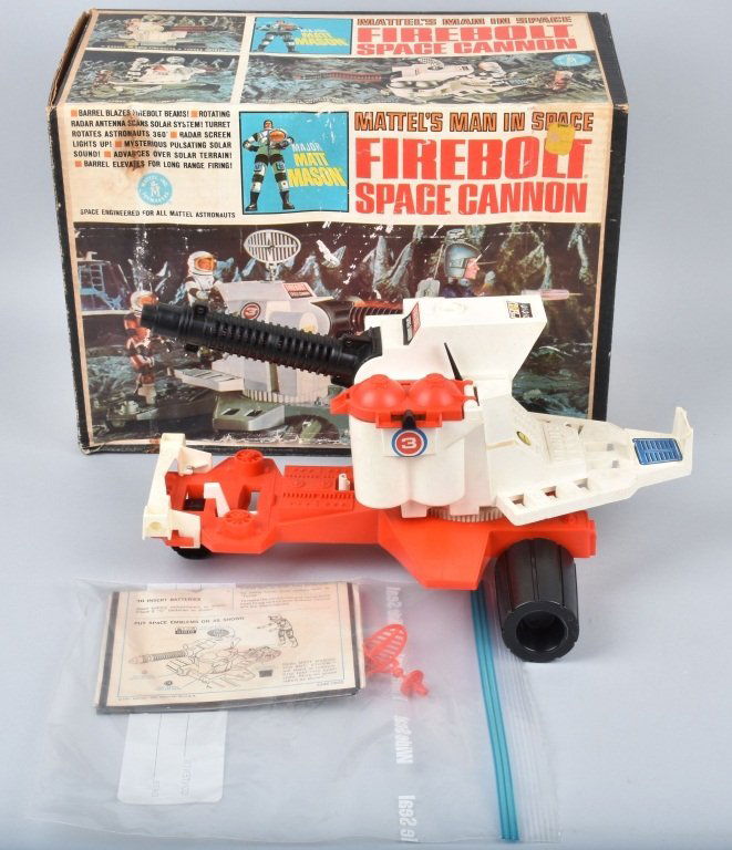 MATT MASON FIREBOLT SPACE CANNON w/BOX (1 of 7)