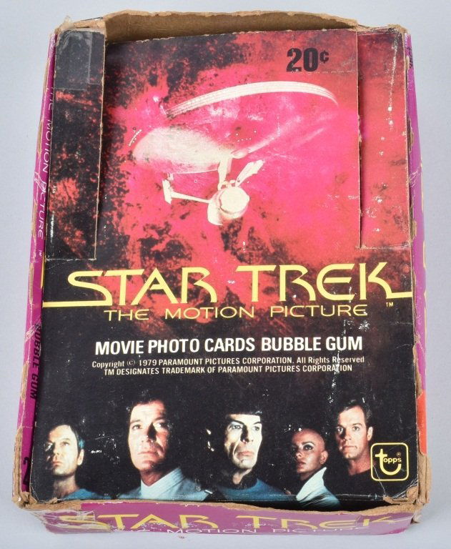 1979 TOPPS STAR TREK CARDS 16 PACKS & BOX (1 of 4)