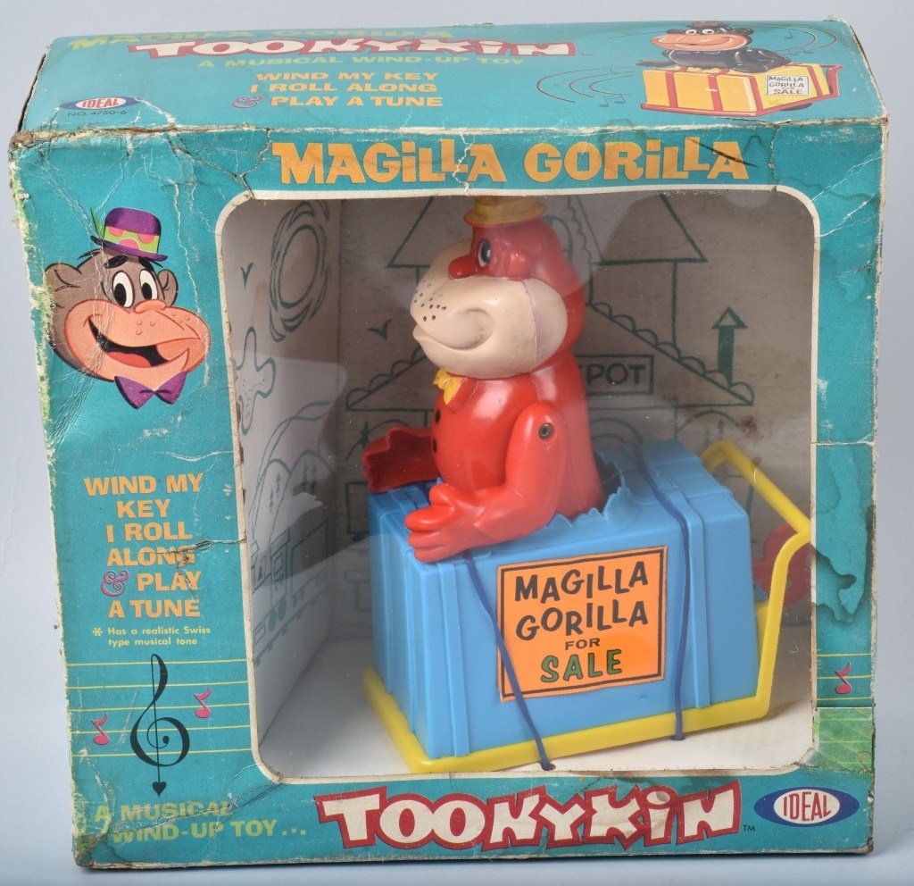 1965 IDEAL Windup  MAGILLA GORILLA TOONYKIN MIB (1 of 6)
