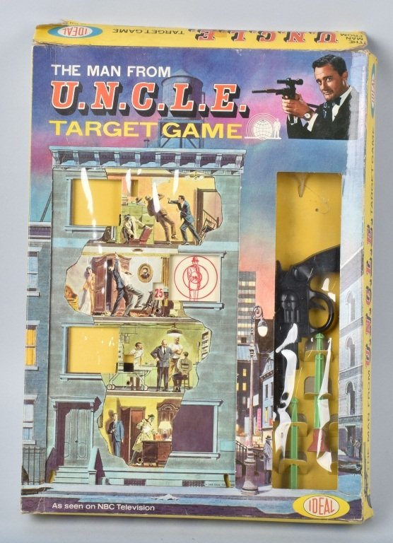 1965 IDEAL MAN FROM UNCLE TARGET SET MIB (1 of 6)