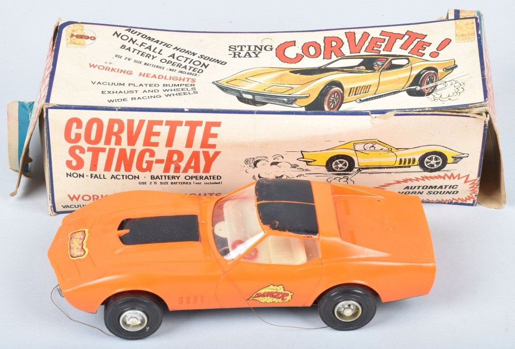 MEGO Battery Op STING RAY CORVETTE w/ BOX (1 of 6)