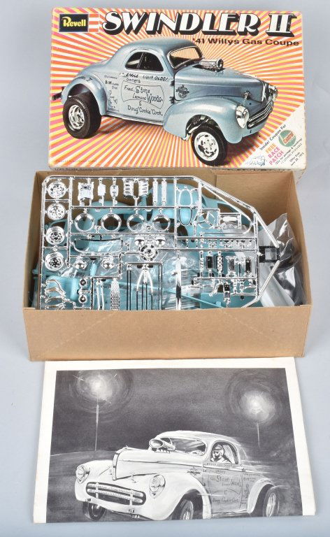REVELL 41 WILLYS SWINDLER II MODEL KIT MIB (1 of 6)