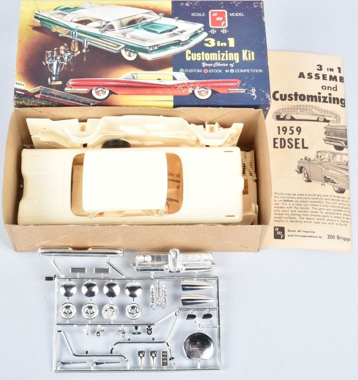 AMT 59 EDSEL HARDTOP 3-1 MODEL KIT (1 of 7)
