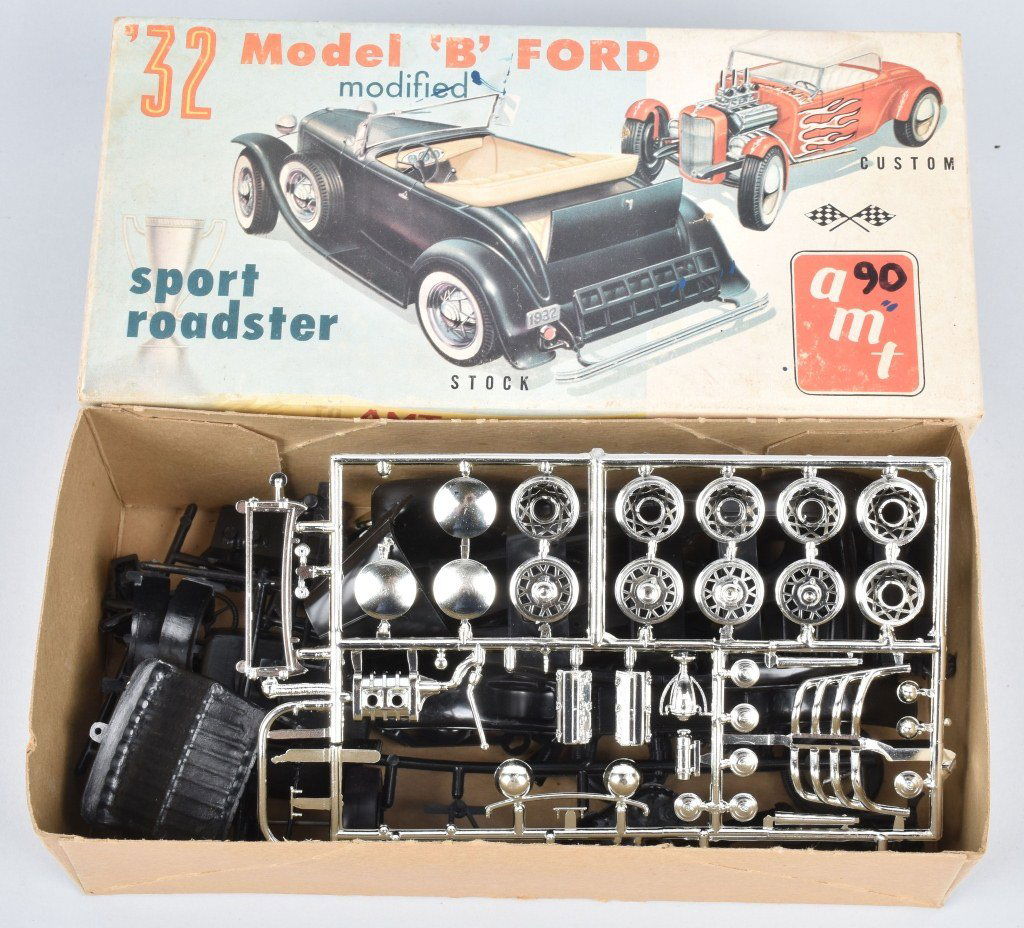 AMT 32 MODEL B FORD 3-1 MODEL KIT (1 of 6)