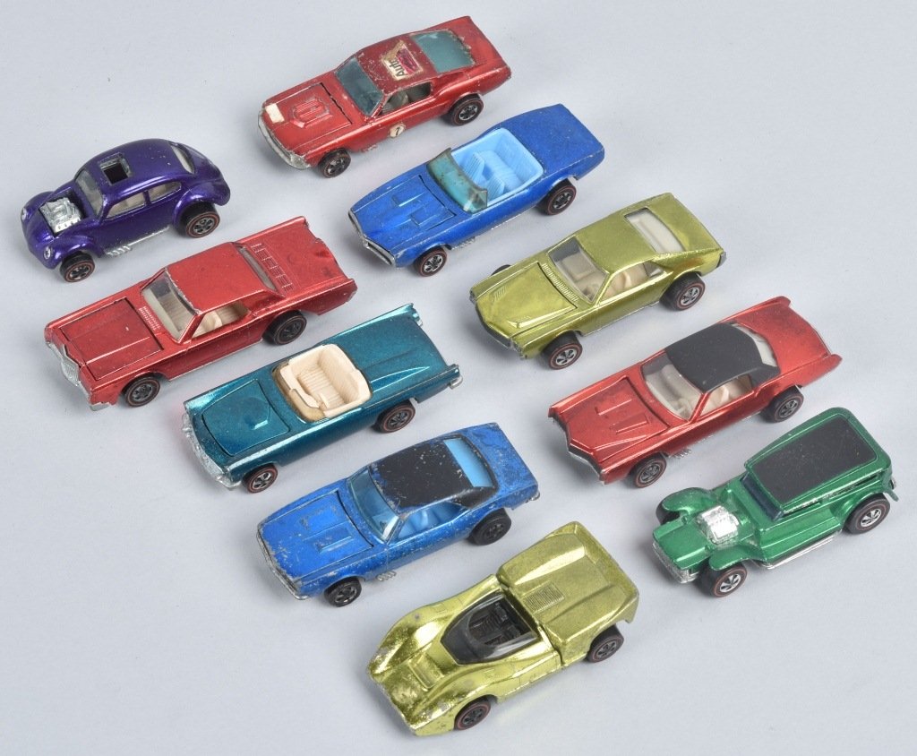 HOT WHEELS REDLINE LOT OF 10 CUSTOMS VW  ELDO (1 of 6)