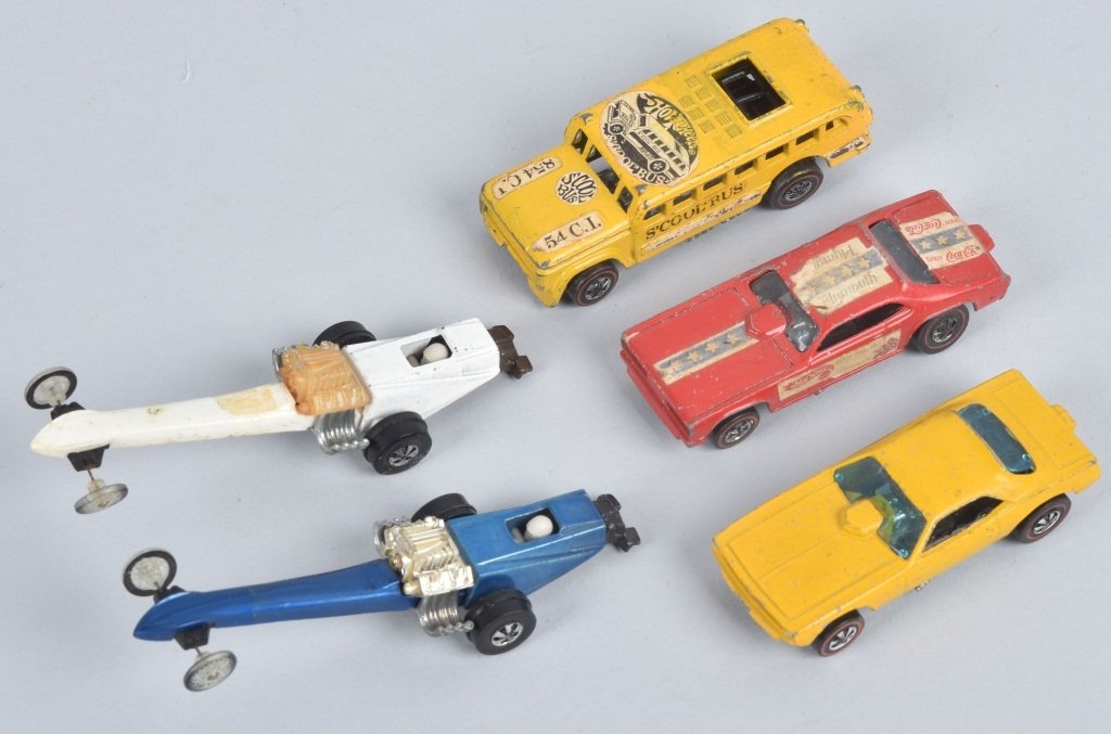 HOT WHEELS REDLINES SNAKE MONGOOSE SCHOOL BUS (1 of 4)