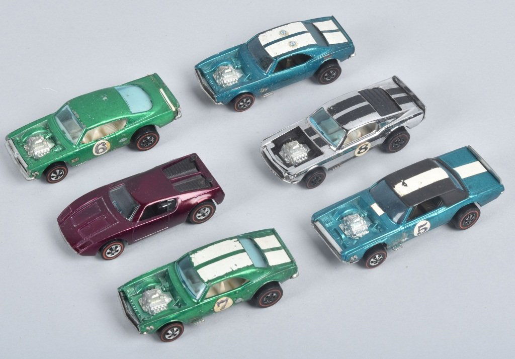 HOT WHEELS LOT OF 5 SPOILERS & AMX II (1 of 4)