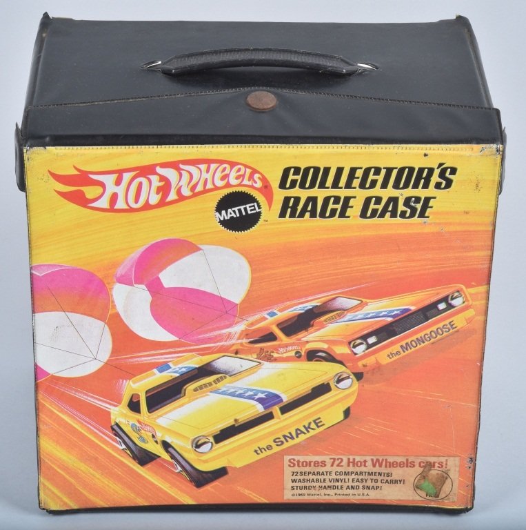 HOT WHEELS SNAKE & MONGOOSE 72 CAR CASE (1 of 3)