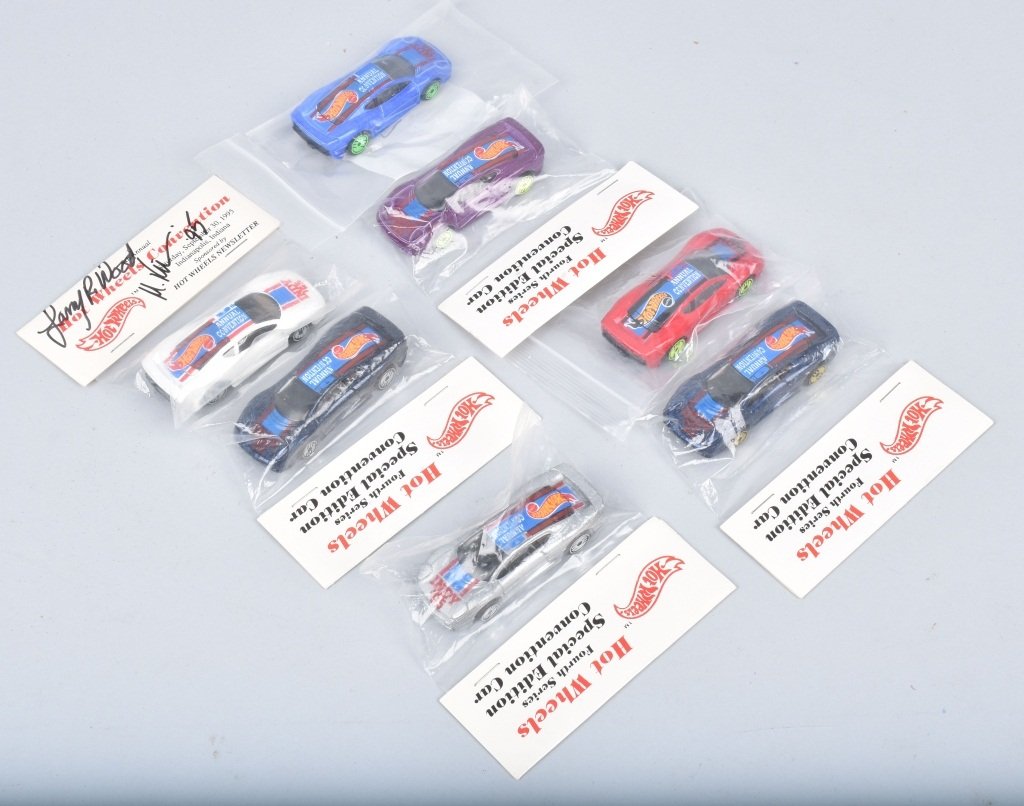 HOT WHEELS LOT OF 7 XJ 220 JAGUAR CONVENTION CARS (1 of 5)
