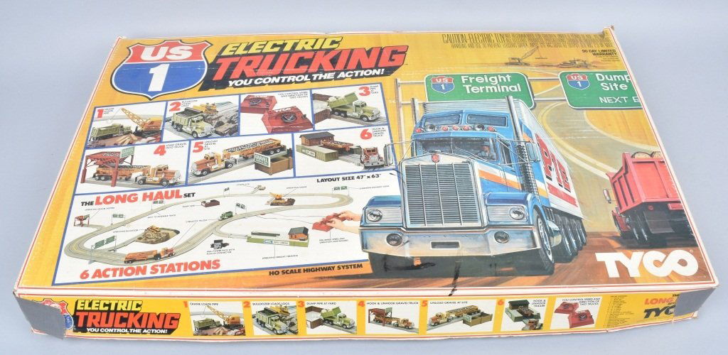 2 TYCO US ELECTRIC TRUCKING LONG HAUL SET COMPLETE (1 of 7)