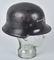 WWII GERMAN MERCEDES FACTORY WORKERS HELMET - 3