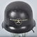 WWII GERMAN MERCEDES FACTORY WORKERS HELMET - 4