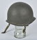 WWII U.S. M-1 HELMET and 3 LINERS - 2