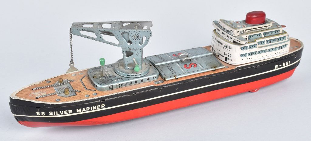 JAPAN Battery Op SILVER MARINER CARGO SHIP (1 of 8)