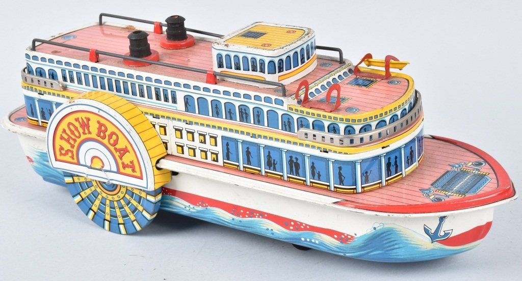 JAPAN Battery Op SHOW BOAT RIVER BOAT (1 of 4)