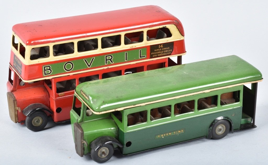 Lot of 2 MINIC TOY BUSES (1 of 5)
