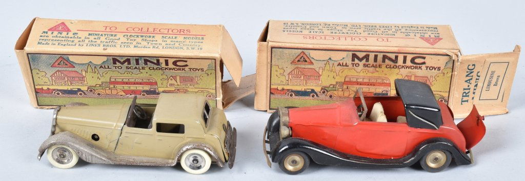2- MINIC CARS w/ BOXES (1 of 7)