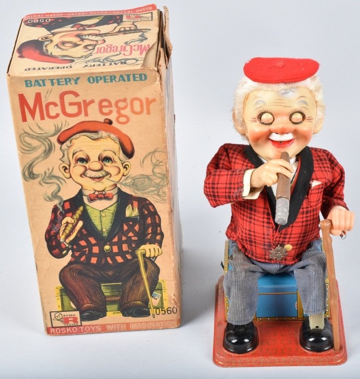 ROSKO Battery Op McGREGOR w/ BOX (1 of 8)