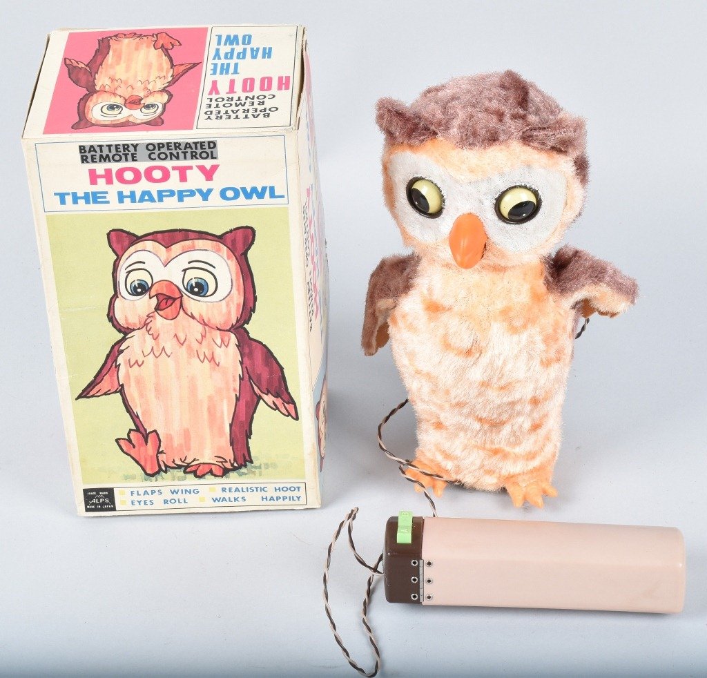 ALPS Battery Op HOOTY THE HAPPY OWL w/ BOX (1 of 7)
