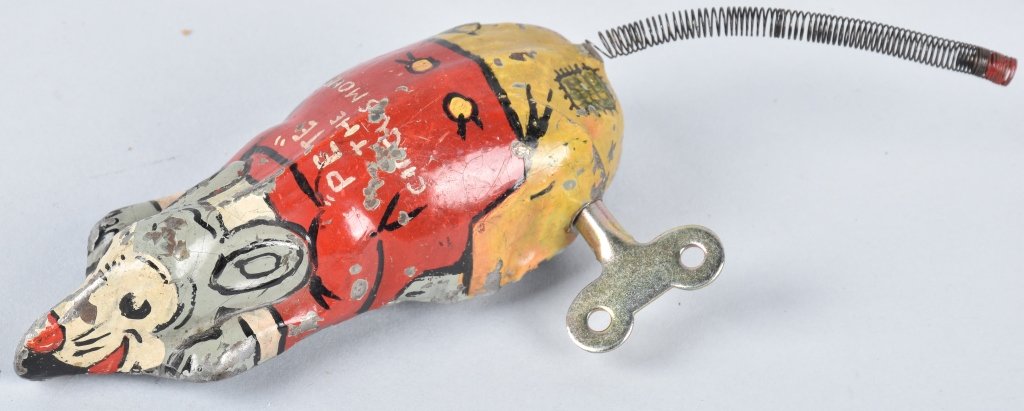 MARX Tin Windup PETE THE CIRCUS MOUSE PROTOTYPE (1 of 4)