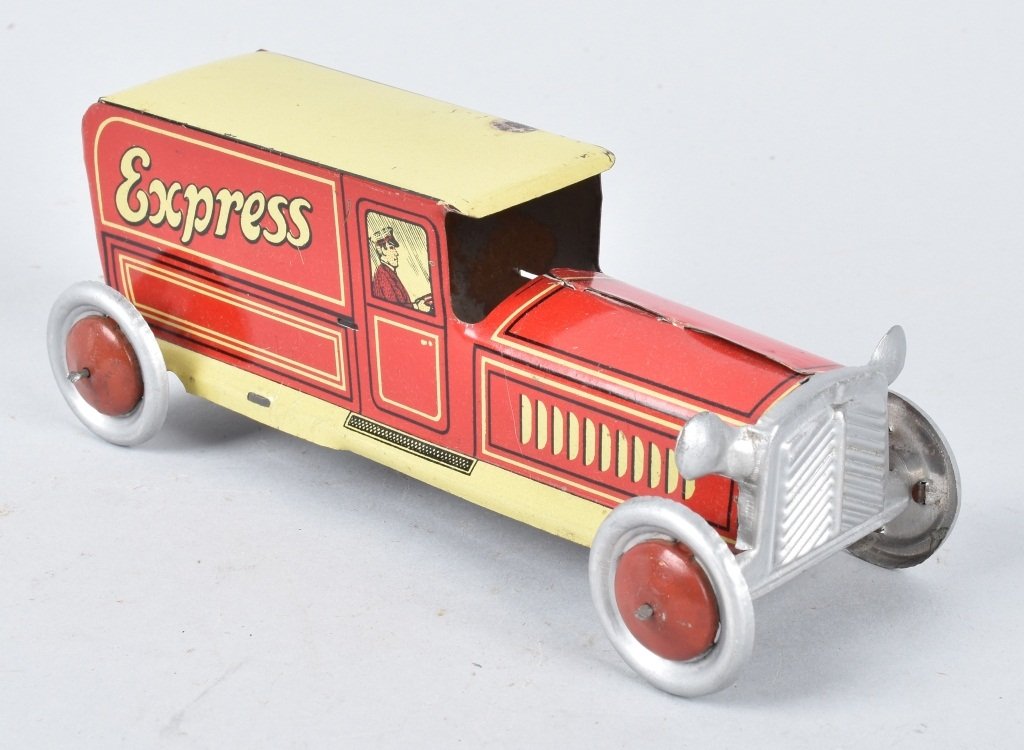 GEO. LEVY Tin EXPRESS DELIVERY TRUCK (1 of 5)