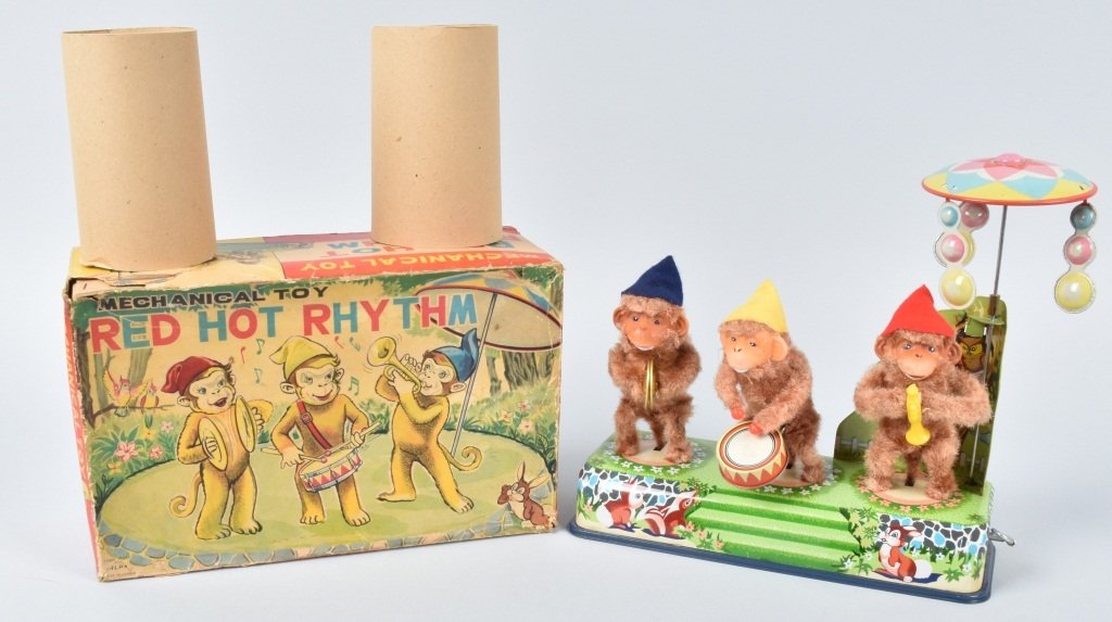 ALPS Windup RED HOT RHYTHM w/ BOX (1 of 8)