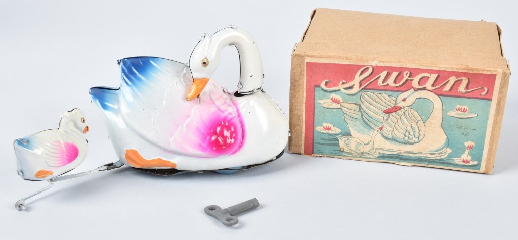 OCC JAPAN Tin Windup SWAN w/ BOX (1 of 6)